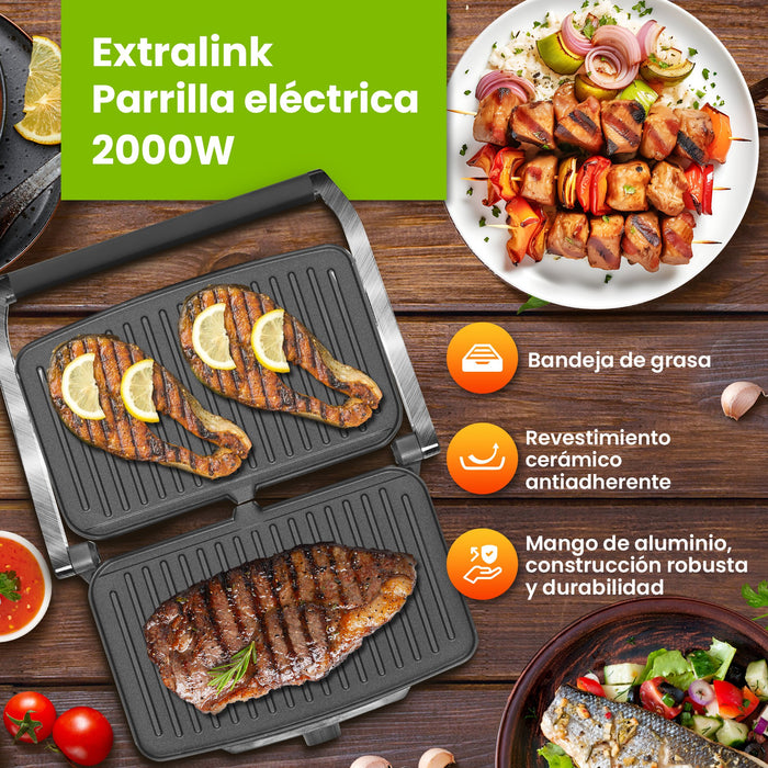 EAN 5905090336884 - Extralink SMART LIFE ELECTRIC GRILL SJ-36 parrilla eléctrica de contacto imagen 12