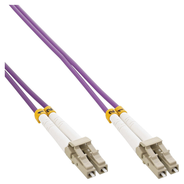 EAN 4043718177905 - InLine 88545P Cable de fibra óptica e InfiniBand 15 m LC Púrpura imagen 1