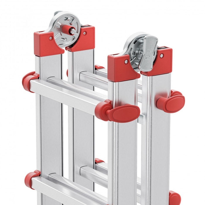 EAN 4007126025241 - Hailo M80 Escalera de extensión Plata imagen 3