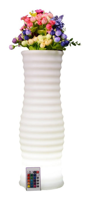 EAN 8059018369014 - Techly I-LED FLOWERPOT maceta Blanco Plástico 1 pieza(s) imagen 1