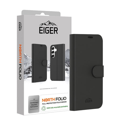 EAN 5055821781831 - EIGER EGCA00761 funda para teléfono móvil 17 cm (6.7") Funda cartera Negro imagen 2