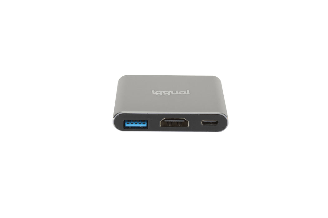 EAN 8435364318461 - iggual IGG318461 base para portátil y replicador de puertos USB 3.2 Gen 1 (3.1 Gen 1) Type-C Negro imagen 18