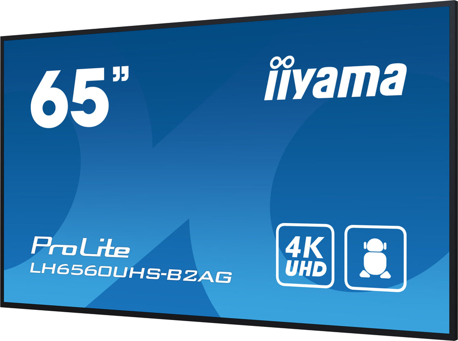 EAN 4948570124459 - iiyama LH6560UHS-B2AG pantalla de señalización Pizarra de caballete digital 163,8 cm (64.5") LED Wifi 500 imagen 7