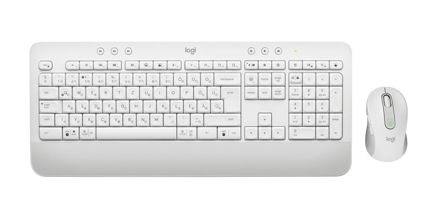 EAN 5099206105461 - Logitech 920-011036 teclado Ratón incluido Oficina Bluetooth QWERTZ Húngaro Blanco imagen 2