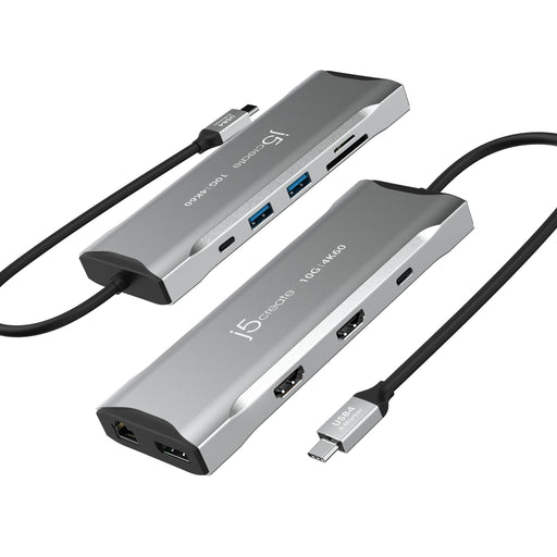 EAN 4712795086324 - j5create JCD397 Alámbrico USB 3.2 Gen 1 (3.1 Gen 1) Type-C Gris imagen 2
