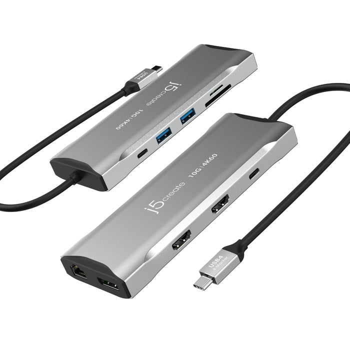 EAN 4712795086324 - j5create JCD397 Alámbrico USB 3.2 Gen 1 (3.1 Gen 1) Type-C Gris imagen 2