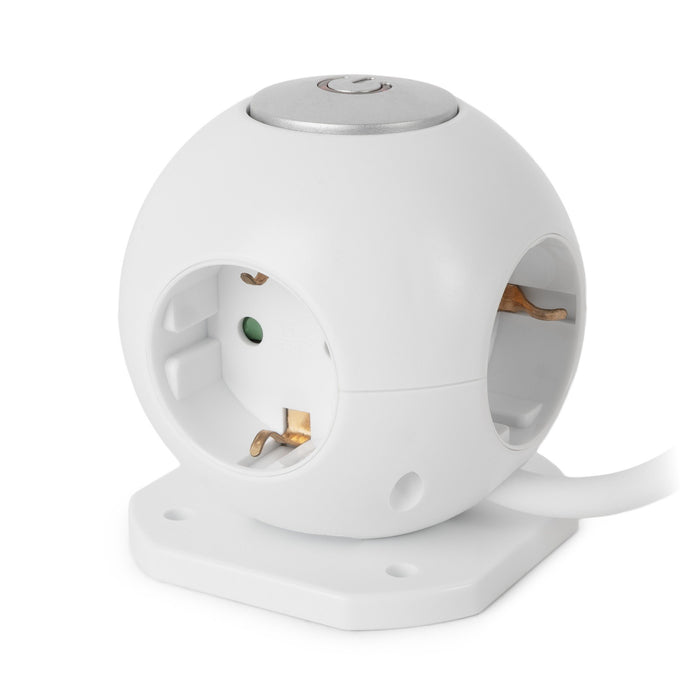 EAN 5999097979328 - Entac ESC1.5G3-USB-GLOBE base múltiple 1,5 m 3 salidas AC Interior Blanco imagen 1