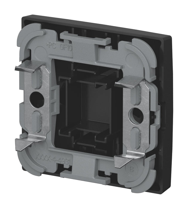EAN 4011395360811 - Busch-Jaeger 2CKA001731A4043 placa de pared y cubierta de interruptor Negro imagen 3