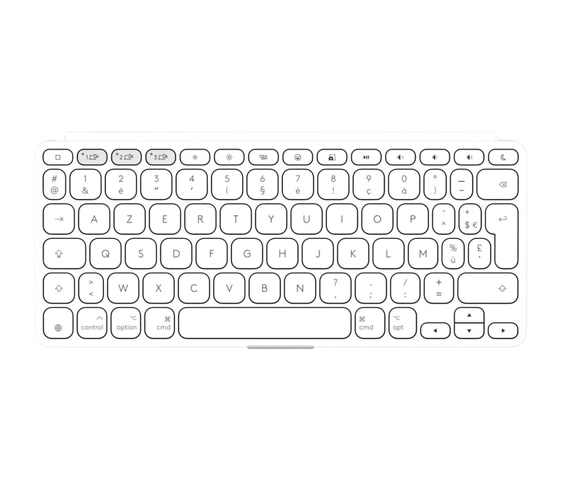 EAN 5099206125803 - Logitech 920-013007 teclado para móvil AZERTY Francés Bluetooth Blanco imagen 3
