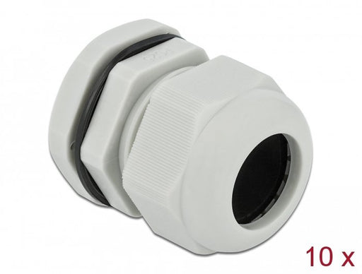 EAN 4043619602254 - DeLOCK 60225 sujetacables Gris Plástico 10 pieza(s) imagen 1