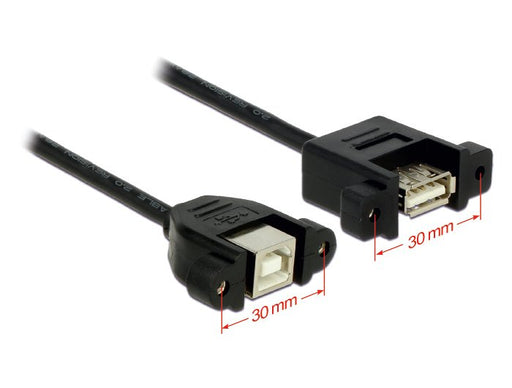 EAN 4043619851089 - DeLOCK 1m USB 2.0-A/USB 2.0-B cable USB USB A USB B Negro imagen 2