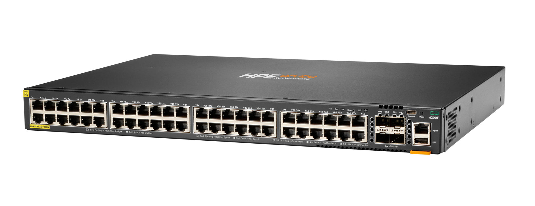 EAN 0190017634159 - HPE Aruba Networking CX 6200F 48G 4SFP+ Switch imagen 2