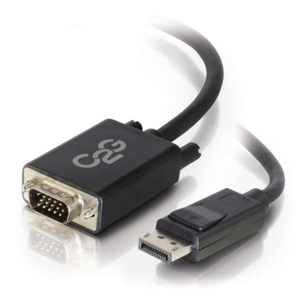 EAN 757120543329 - C2G 54332 adaptador de cable de vídeo 1,83 m DisplayPort VGA (D-Sub) Negro imagen 1