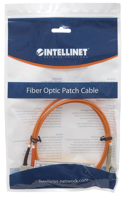 EAN 766623470391 - Intellinet 5.0m LC-SC M/M Cable de fibra óptica e InfiniBand 5 m Naranja imagen 5