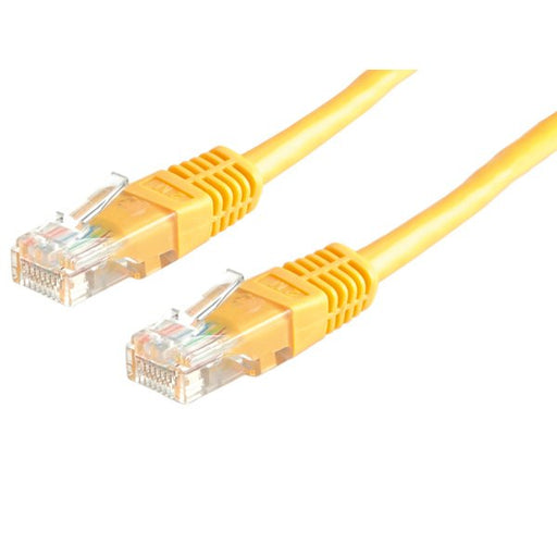 EAN 7611990134830 - ROLINE 21.15.0552 cable de red Amarillo 3 m Cat5e U/UTP (UTP) imagen 1