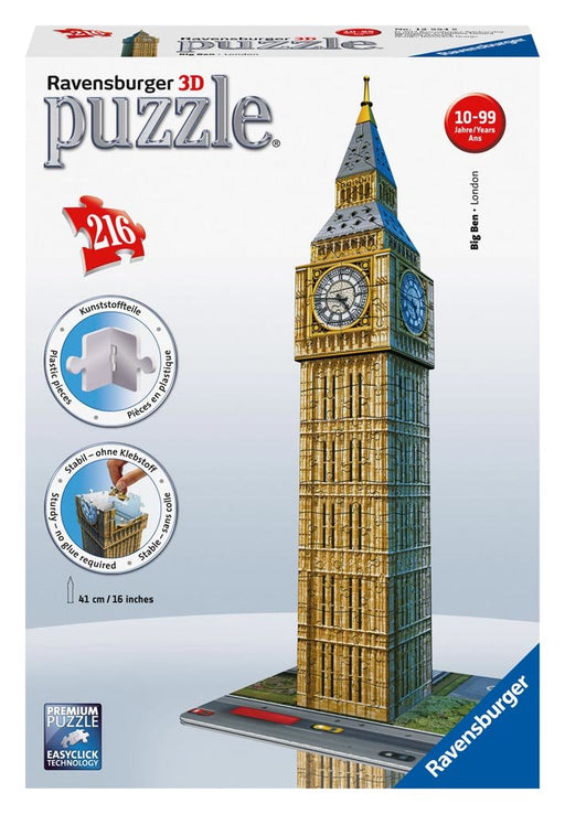 EAN 4005556125548 - Ravensburger 12554 puzzle 216 pieza(s) Edificios imagen 1
