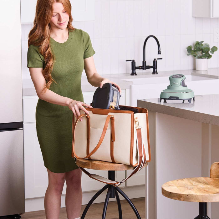 EAN 0622356317634 - Ninja CRISPi Sencillo 3,8 L 1700 W Freidora de aire caliente Verde, Gris, Transparente imagen 4