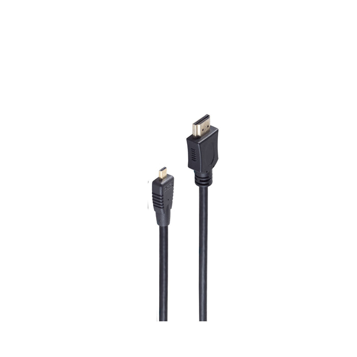 EAN 4017538047397 - S/CONN maximum connectivity BS77472-3 cable HDMI 2 m HDMI tipo A (Estándar) HDMI tipo D (Micro) Negro imagen 1