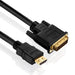 EAN 4260134120067 - PureLink PI3000-005 adaptador de cable de vídeo 0,5 m HDMI tipo A (Estándar) DVI-D Negro imagen 2
