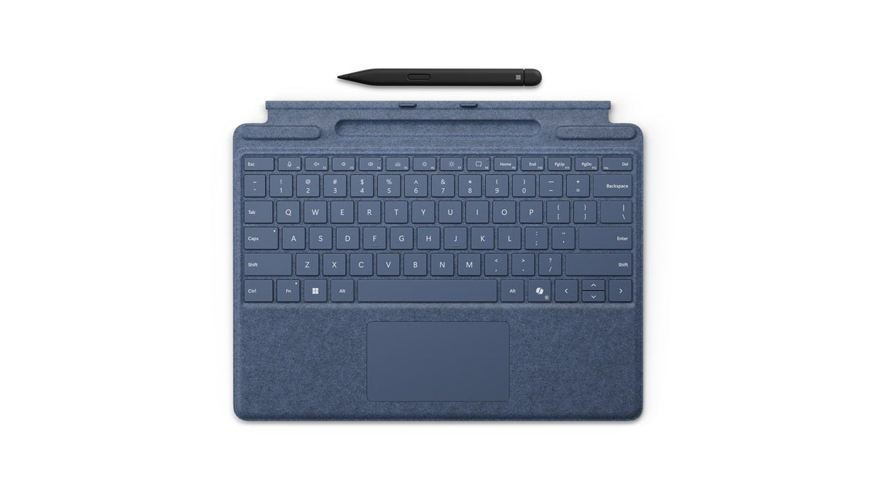 EAN 196388357130 - Microsoft Surface Pro Keyboard with Slim Pen QWERTZ Alemán Microsoft Cover port Azul imagen 1
