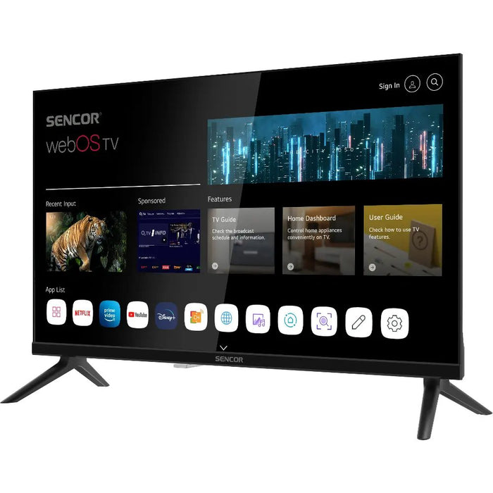 EAN 8590669383696 - Sencor SLE 24S803B Televisor 61 cm (24") HD Smart TV Wifi Negro 200 cd / m² imagen 6