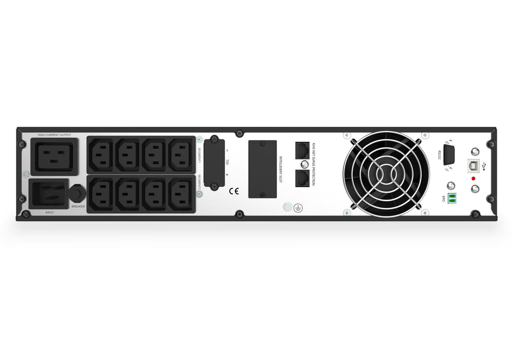EAN 4016032474678 - Digitus DN-170096 sistema de alimentación ininterrumpida (UPS) Doble conversión (en línea) 3 kVA 9 salida imagen 5