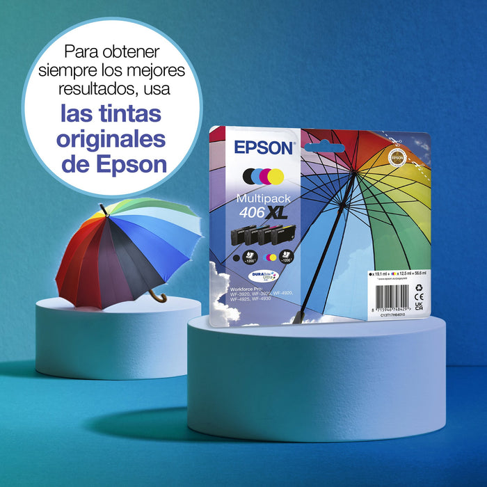 EAN 8715946748429 - Epson Multipack 4-colour 406XL Umbrella DURABr cartucho de tinta 1 pieza(s) High (L) Yield imagen 2