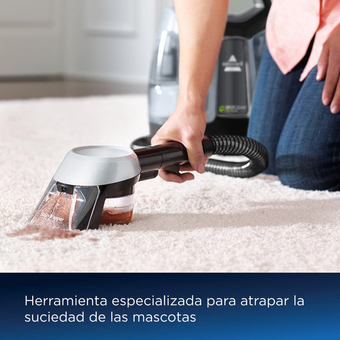 EAN 11120272314 - Bissell SpotClean Pet Plus máquina de limpieza de alfombras Seca y húmeda Negro, Transparente imagen 5