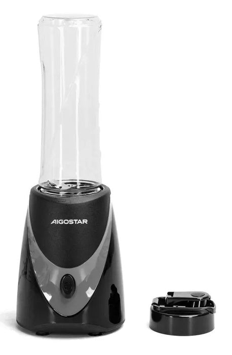 EAN 8433325408435 - Aigostar 8433325408435 licuadora 0,5 L Batidora de vaso portátil 250 W Negro, Transparente imagen 1
