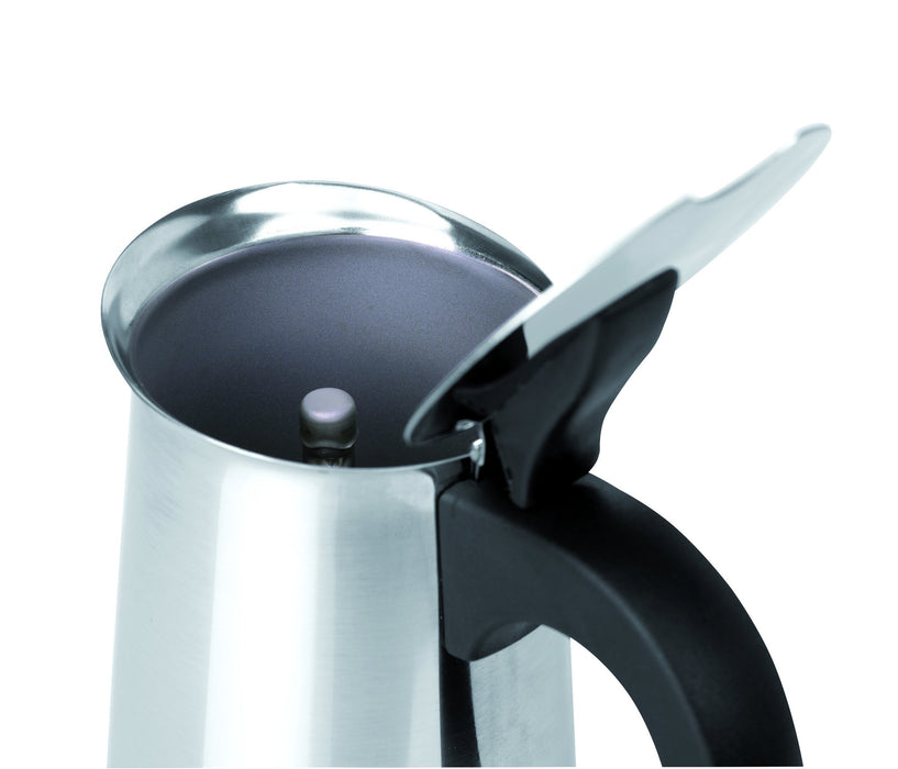 EAN 8436017658170 - JATA Odin Cafetera italiana Negro, Acero inoxidable imagen 4