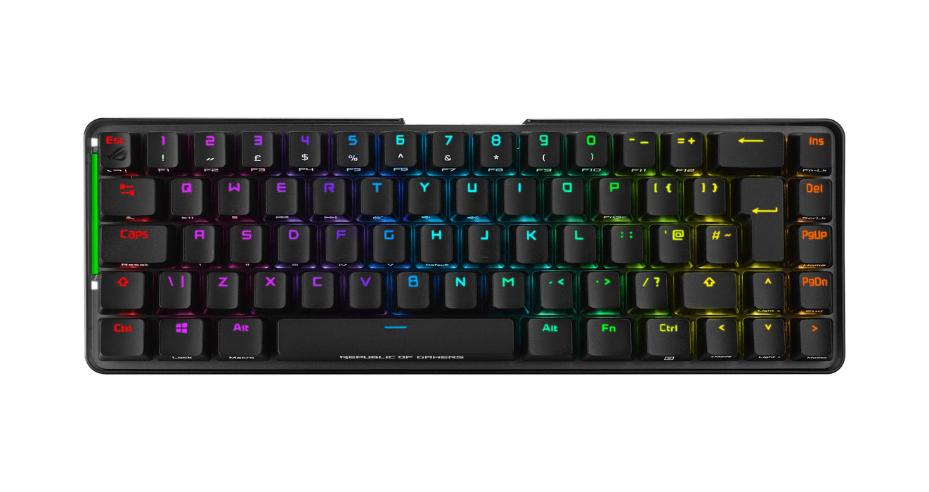 EAN 4711081032014 - ASUS ROG Falchion teclado Juego RF inalámbrica + USB AZERTY Francés Negro imagen 8
