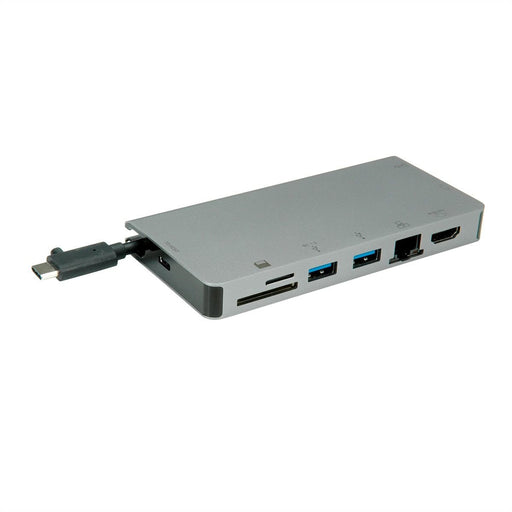 EAN 7630049613249 - ROLINE 12.02.1022 base para portátil y replicador de puertos Alámbrico USB 3.2 Gen 1 (3.1 Gen 1) Type-C G imagen 2