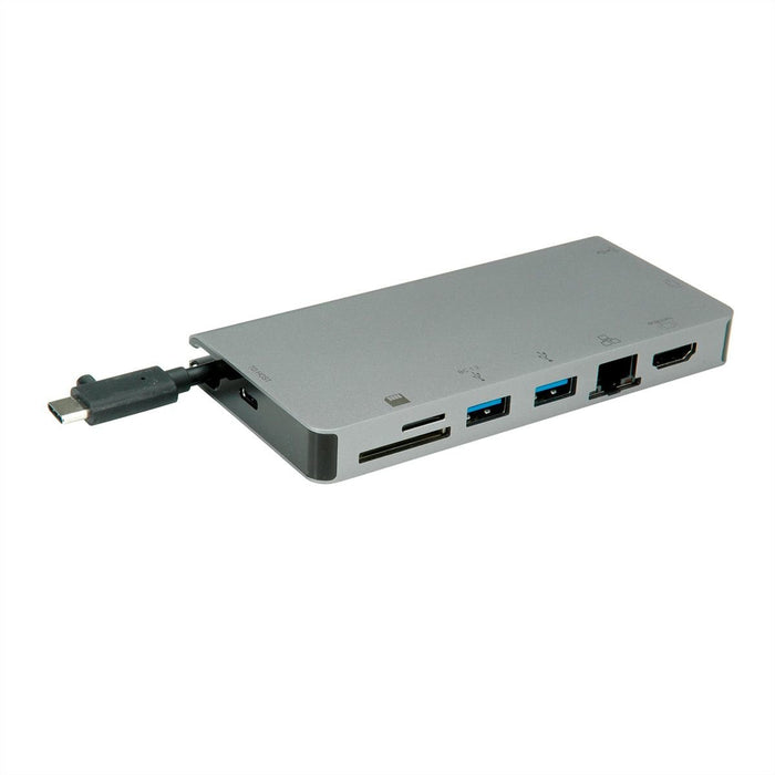 EAN 7630049613249 - ROLINE 12.02.1022 base para portátil y replicador de puertos Alámbrico USB 3.2 Gen 1 (3.1 Gen 1) Type-C G imagen 2