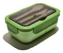 EAN 8021735209812 - Muitomas LUNCHBOXSGN fiambrera Táper 1,1 L Plástico Negro, Verde 1 pieza(s) imagen 1