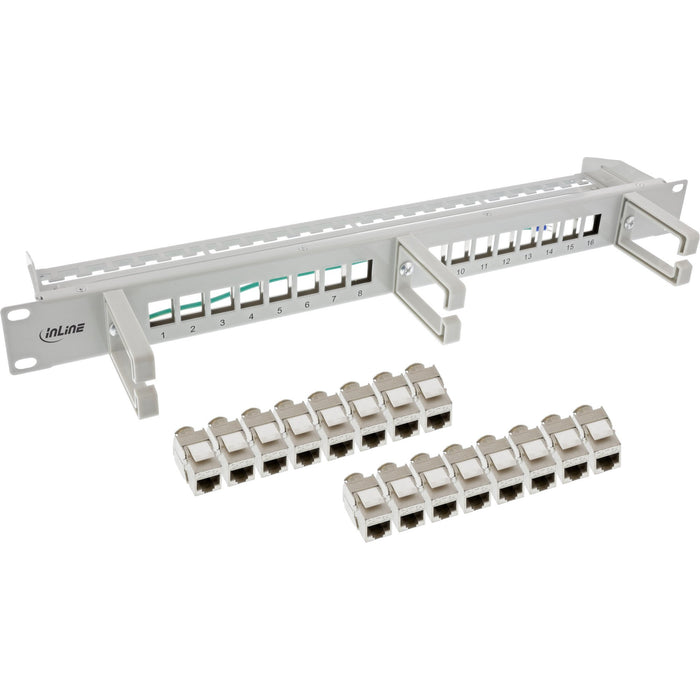EAN 4043718319145 - InLine 76822C panel de parcheo 1U imagen 2