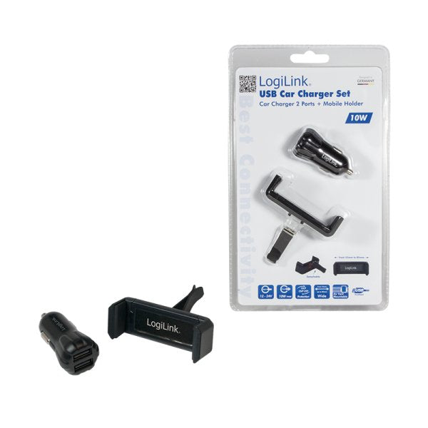 EAN 4052792041187 - LogiLink PA0133 cargador de dispositivo móvil Smartphone, Tableta Negro Encendedor de cigarrillos Auto imagen 9