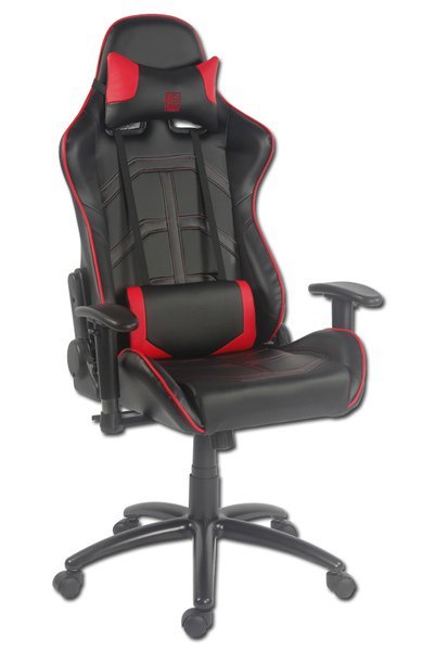 EAN 4260070125188 - LC-Power LC-GC-1 silla para videojuegos Silla para videojuegos de PC Negro, Rojo imagen 1
