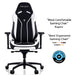 EAN 0850008175060 - Vertagear SL5800 schwarz/weiss Asiento acolchado Respaldo acolchado imagen 3