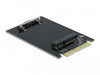EAN 4043619641000 - DeLOCK SATA 22 pin male to mSATA slot tarjeta y adaptador de interfaz Interno imagen 1