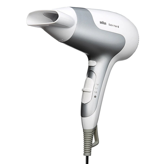 EAN 3030050182316 - Braun HD580 secador 2500 W Plata, Blanco imagen 2