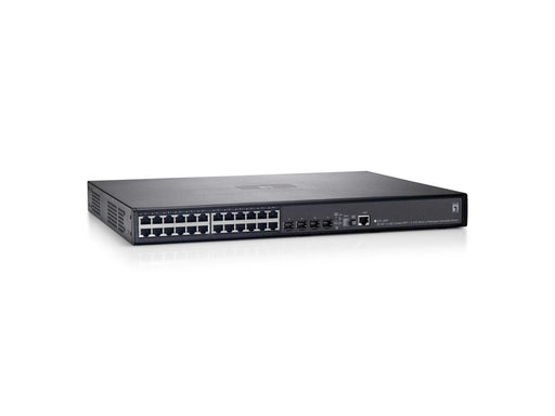 EAN 4015867185100 - LevelOne GTL-2691 switch Gestionado L3 Gigabit Ethernet (10/100/1000) Negro imagen 1
