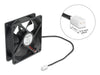 EAN 4043619672912 - DeLOCK 67291 sistema de refrigeración para ordenador Carcasa del ordenador Ventilador 9,2 cm Negro 1 piez imagen 3