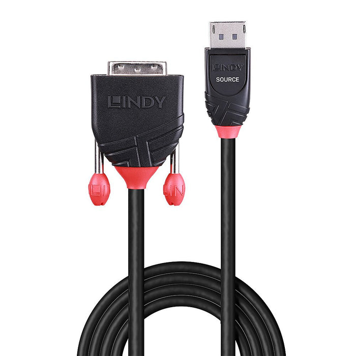 EAN 4002888414913 - Lindy 41491 adaptador de cable de vídeo 2 m DisplayPort DVI-D Negro imagen 2