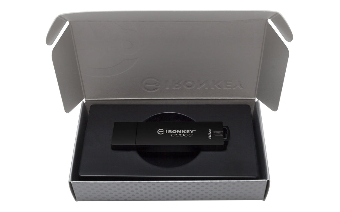 EAN 0740617287592 - Kingston Technology IronKey D300S unidad flash USB 32 GB USB tipo A 3.2 Gen 1 (3.1 Gen 1) Negro imagen 8