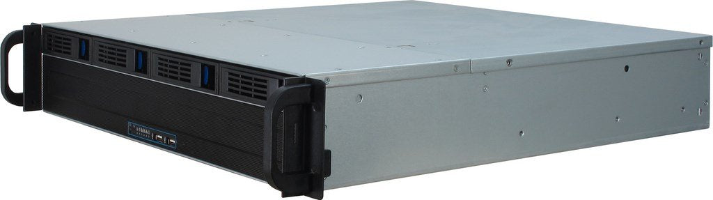 EAN 4260133128644 - Inter-Tech 2U-2404L Estante Negro, Plata imagen 3