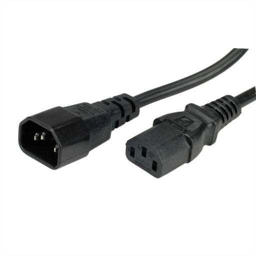 EAN 7630049627352 - ROLINE GREEN 19.44.1010 cable de transmisión Negro 0,8 m IEC C14 IEC C13 imagen 1