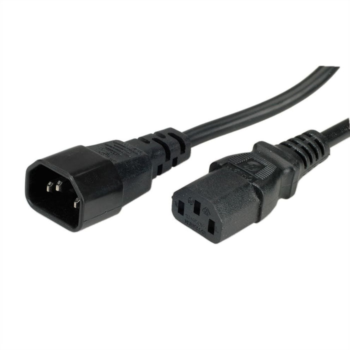 EAN 7630049627369 - ROLINE GREEN 19.44.1011 cable de transmisión Negro 1,8 m IEC C14 IEC C13 imagen 1