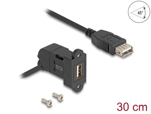 EAN 4043619671526 - DeLOCK 67152 cambiador de género para cable USB-A Negro imagen 1