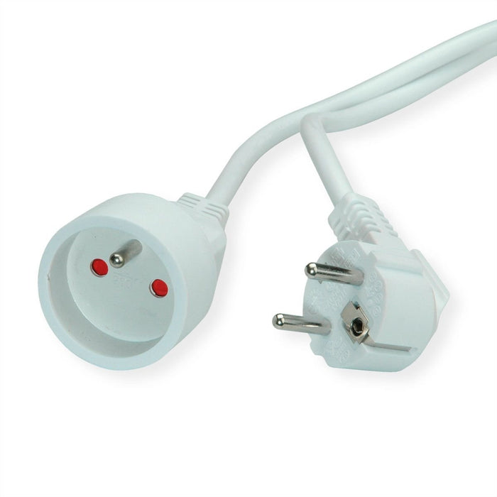 EAN 7630049611528 - VALUE 19.99.1175 cable de transmisión Blanco 10 m CEE7/7 imagen 1
