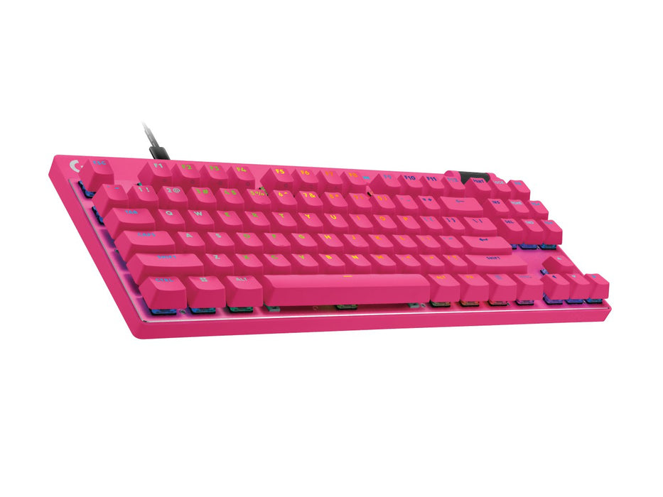 EAN 5099206126497 - Logitech G 920-013249 teclado Juego USB AZERTY Francés Rosa imagen 7